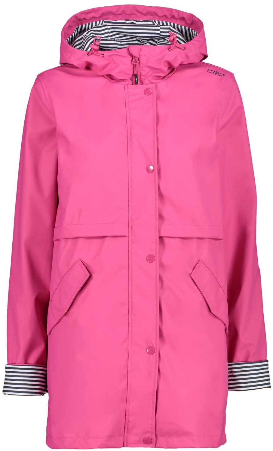 CMP Women's Long Waterproof Coat (30X9736) geranium