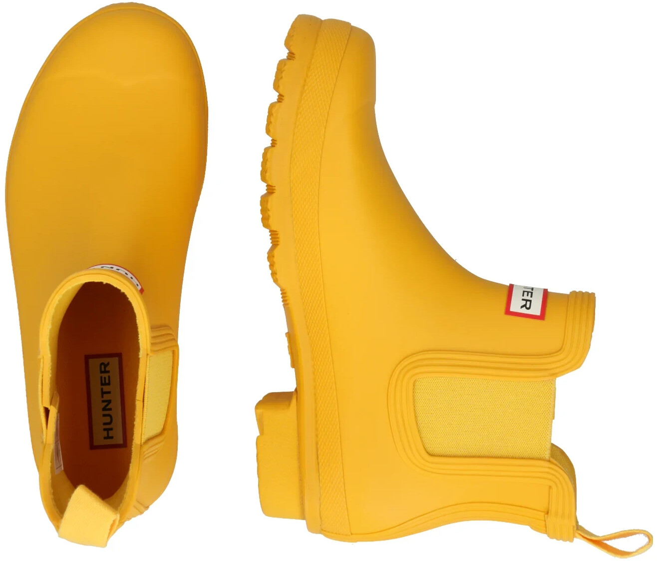 Hunter yellow online chelsea boots
