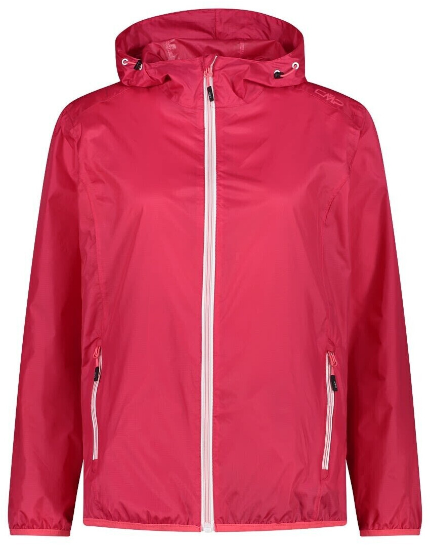 CMP Women's Packable Ripstop Jacket (3X53256) hibiscus/coral