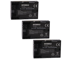 EXTENSILO 3x Replacement Battery for Canon LP-E6N (2000mAh)
