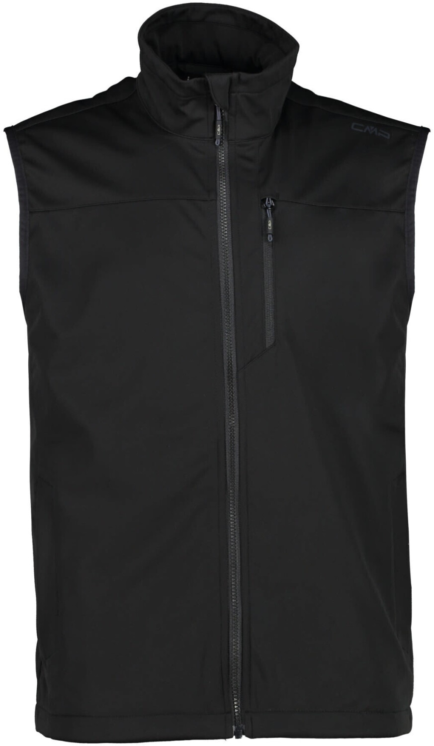 CMP Men's Light Softshell Vest Jacket (30A9317) black