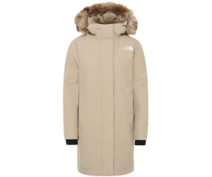 the north face parka beige
