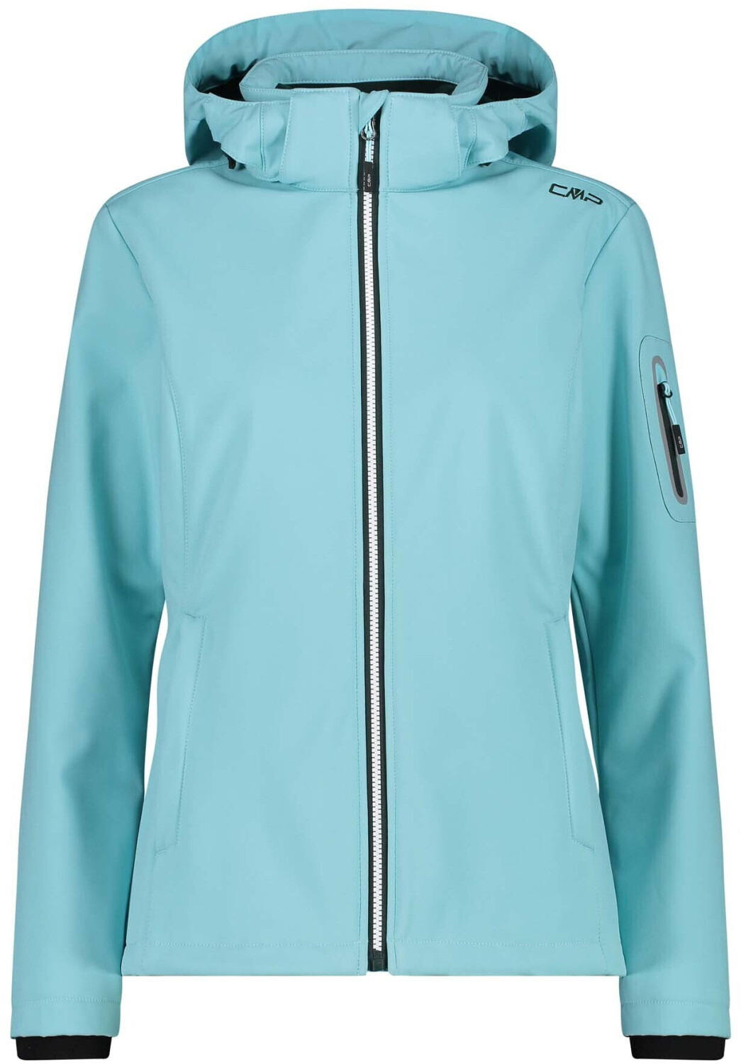 CMP Softshell Jacket Zip Hood Women (39A5006) acqua
