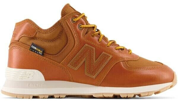 New balance 574 herren leder braun hot sale