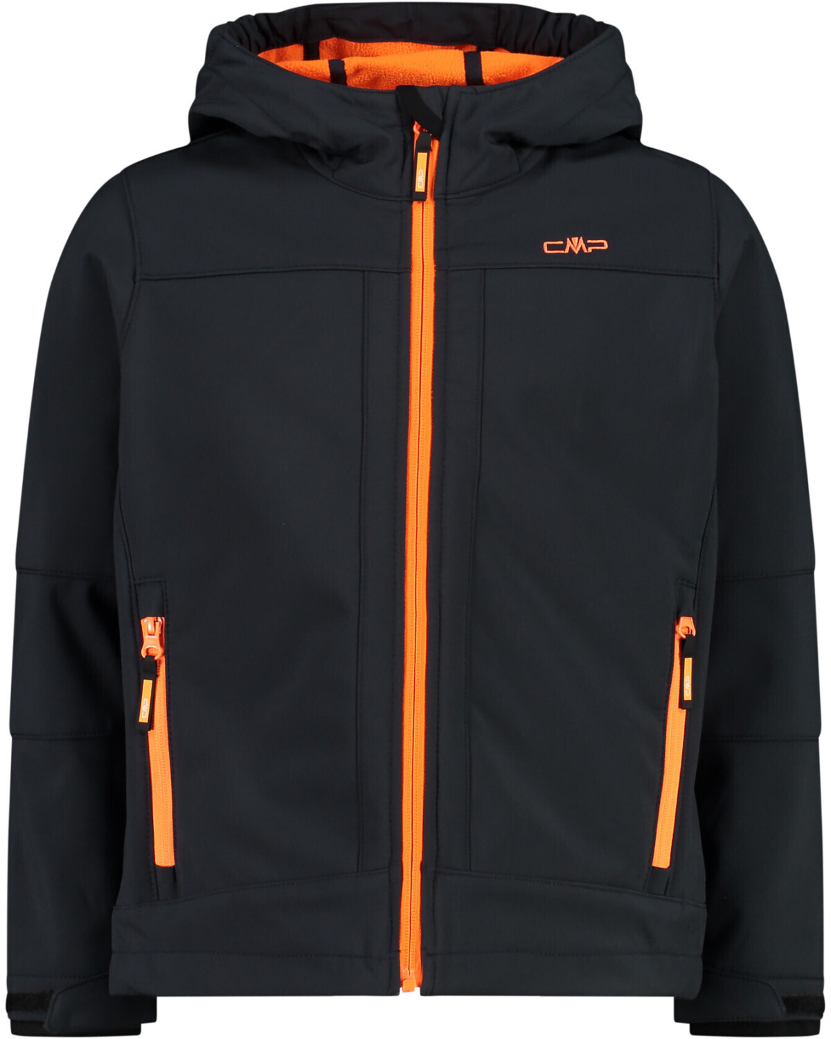CMP Boys Softshelljacket Fix Hood (3A00094) antracite/flash orange
