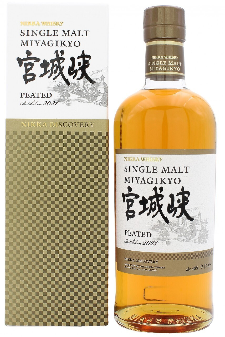 Nikka Miyagikyo Peated Single Malt 2021 0,7 L 48 %