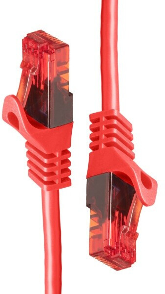 BIGtec Gigabit Ethernet LAN Kabel CAT 5E 0,15m rot, Bild 2