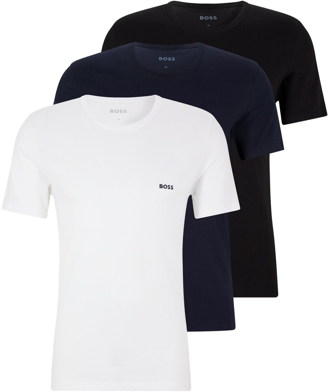 Hugo Boss TShirt RN 3P Classic 50475284 984 white blue black au meilleur prix sur idealo
