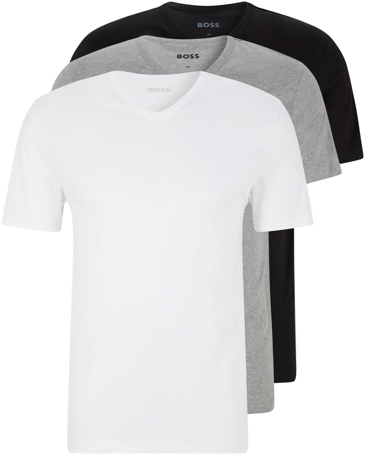Hugo Boss 3-Pack TShirtVN Classic (50475285-999) white/grey/black