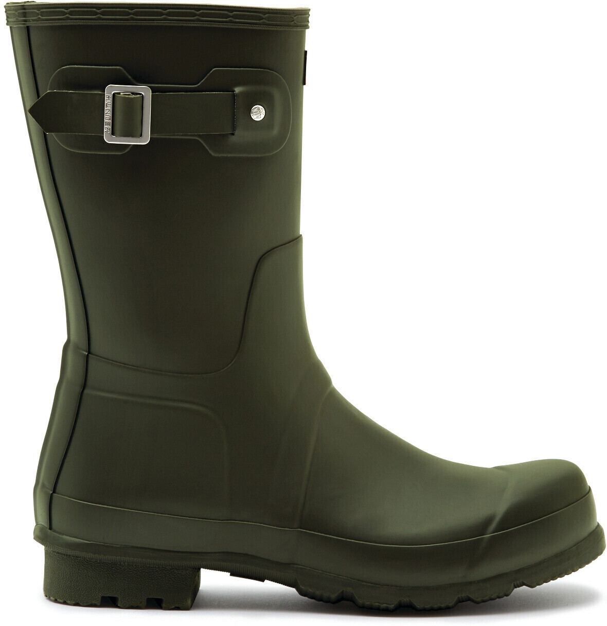 Hunter Original Short Wellington Boots (MFS9000RMA) olive green
