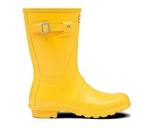 Hunter Original Short Wellington Boots Women WFS1000RMA yellow