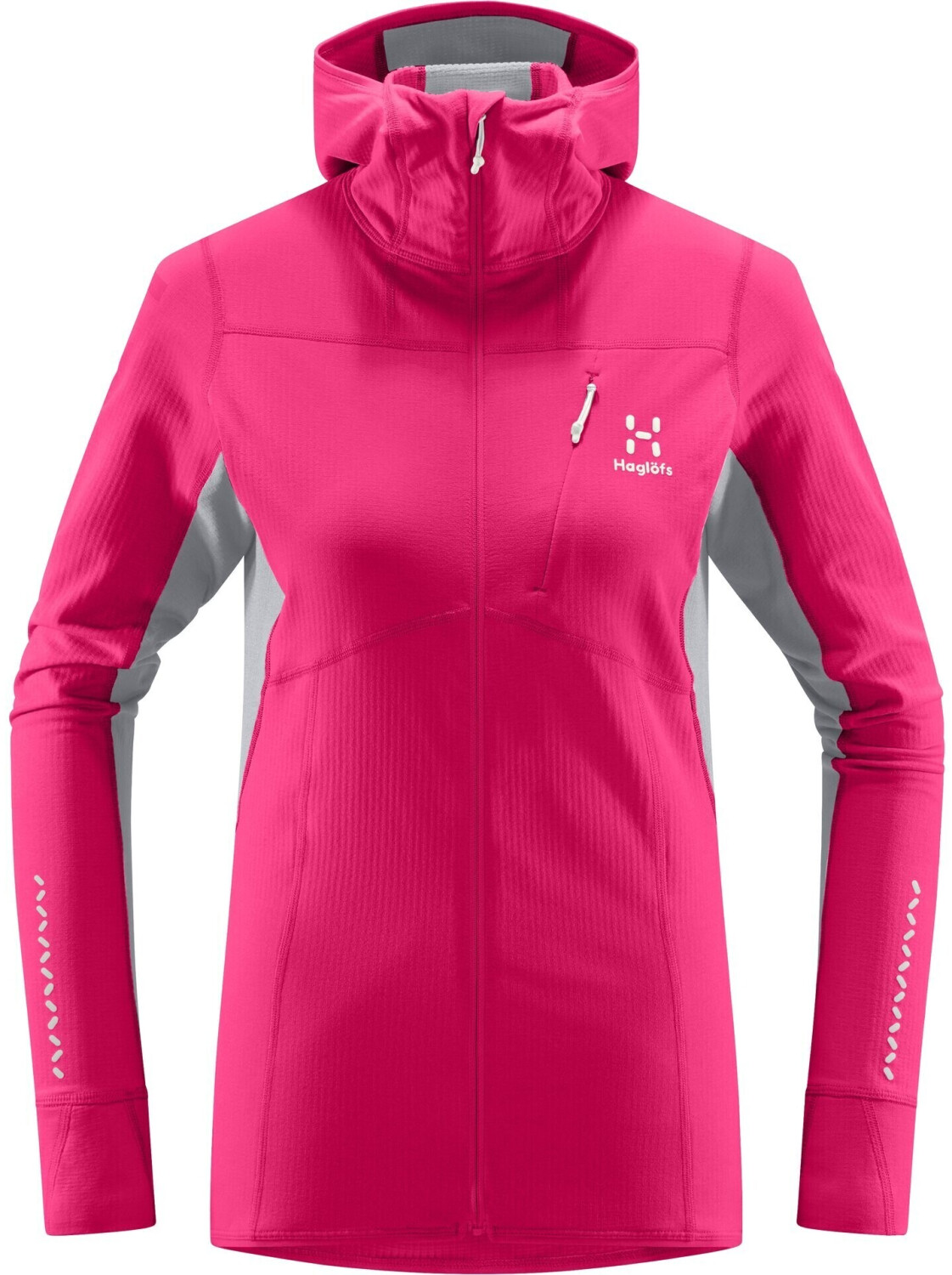Haglöfs L.I.M Mid Comp Hood Women ultra pink/concrete