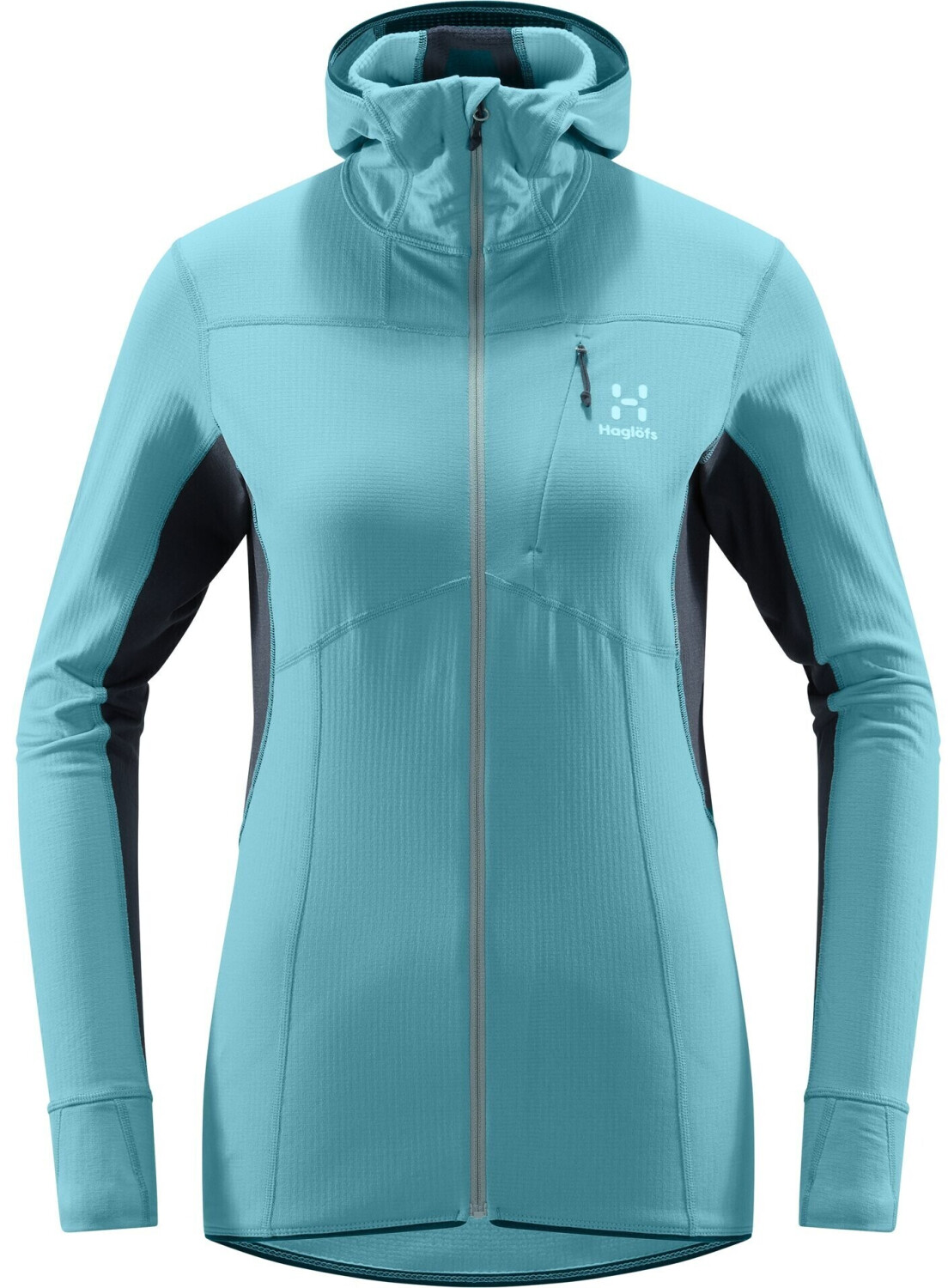 Haglöfs L.I.M Mid Comp Hood Women frost blue/tarn blue