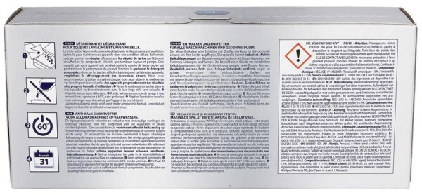 Whirlpool Entkalker Wpro DES131 484000008801 für Waschmaschine Geschirrspüler 12Stk, Bild 2