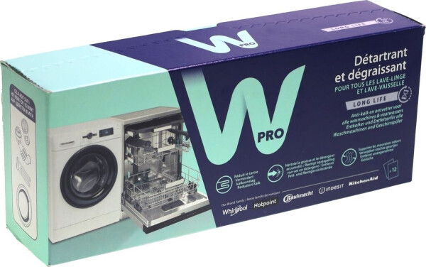 Whirlpool Entkalker Wpro DES131 484000008801 für Waschmaschine Geschirrspüler 12Stk, Bild 4