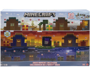 Soldes Mattel Calendrier de l'Avent Minecraft Mob Head Minis 2024 au  meilleur prix sur