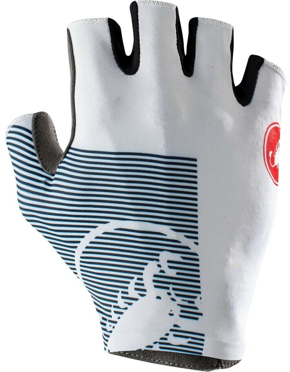 Photos - Cycling Gloves Castelli Competizione 2 gloves ivory/savile blue 