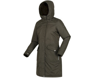 Regatta Women s Romine Waterproof Parka Jacket RWP351 dark khaki ab 46 99 Preisvergleich bei idealo