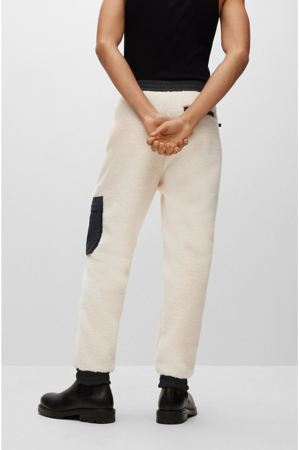 Champion cream sherpa utility sweatpants deals