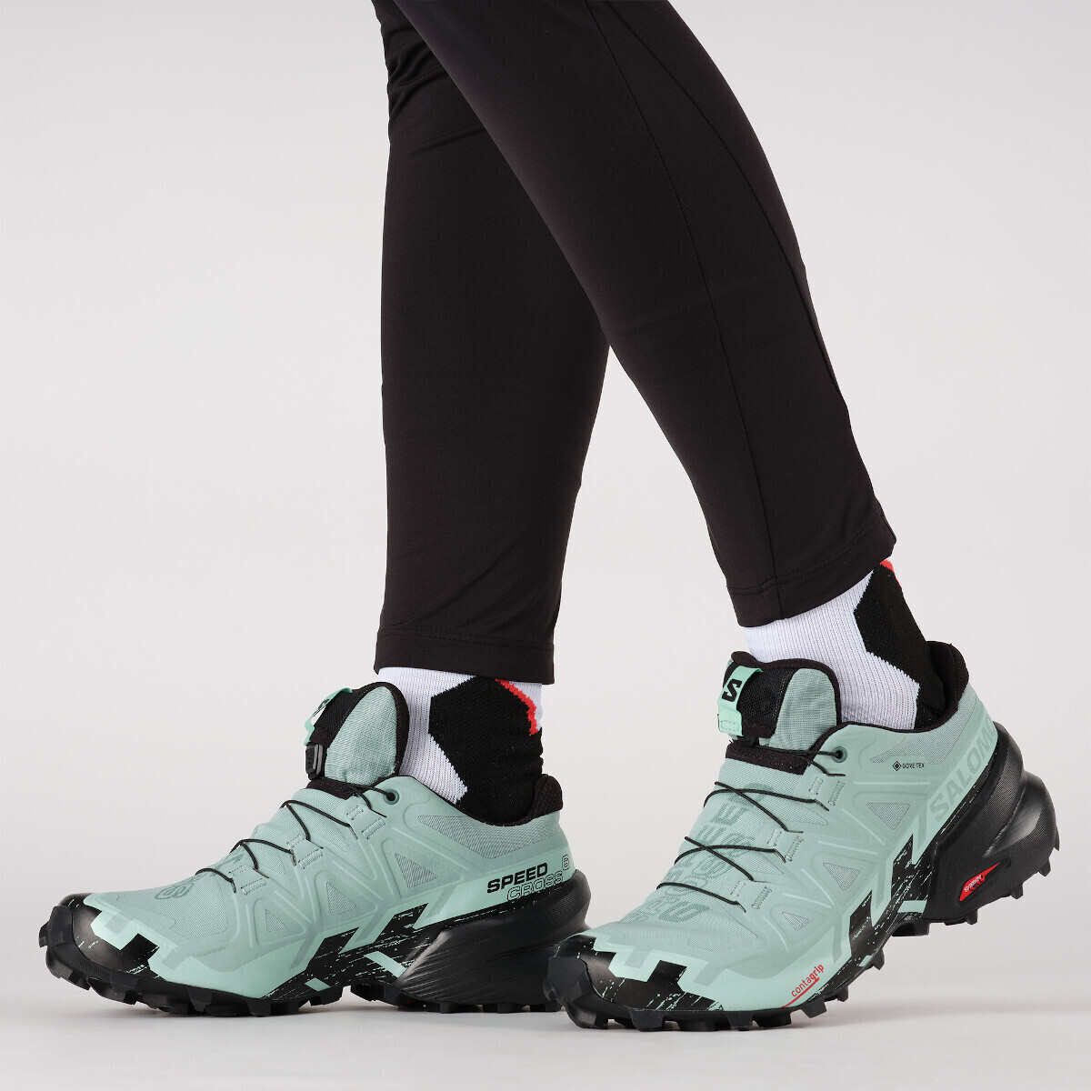 Salomon Speedcross 5 GTX W aquifer black yucca ab 135 81 Preisvergleich bei idealo