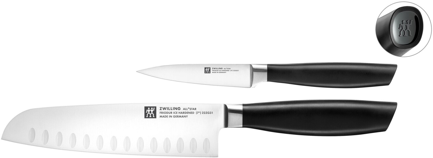 ZWILLING All Star Messerset 2-teilig schwarz