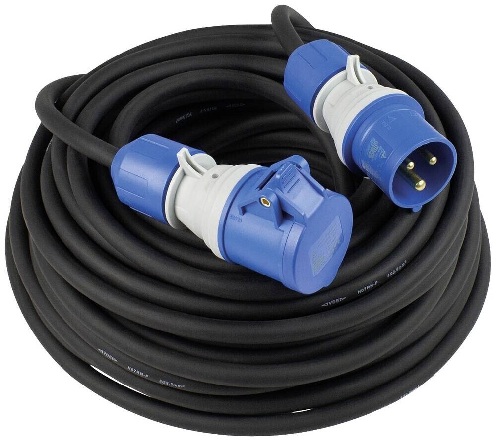 AS Schwabe Powerlight CEE Extension Cable 25m (61409)