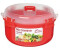 Sistema Microwave dishes 1113, red plastic, bowl / can, 915 ml
