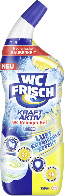 WC Frisch Kraft Aktiv WC Reiniger Gel Lemon (750 ml) ab 1,95 €