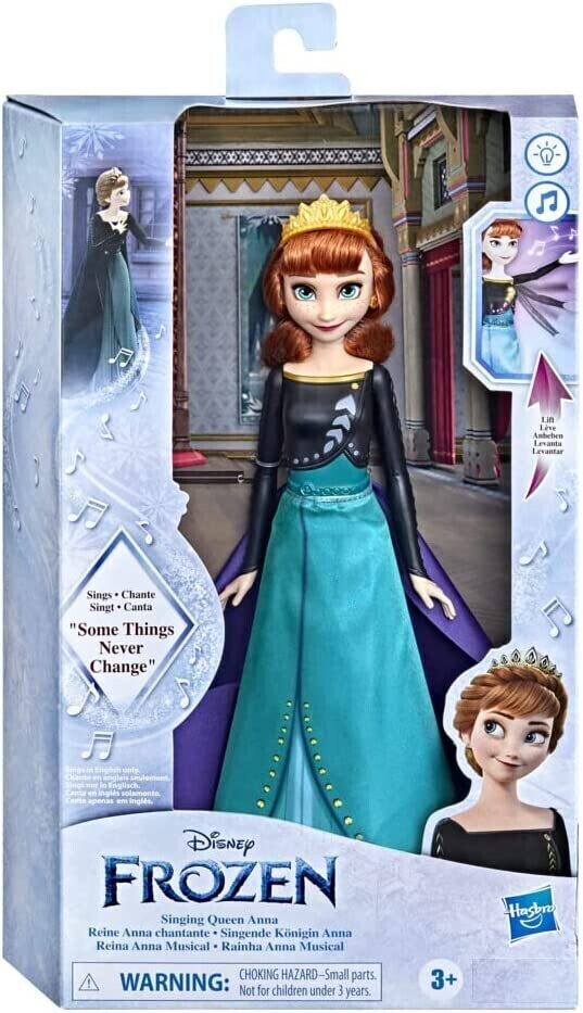Hasbro La Reine des Neiges - Reine Anna chantante