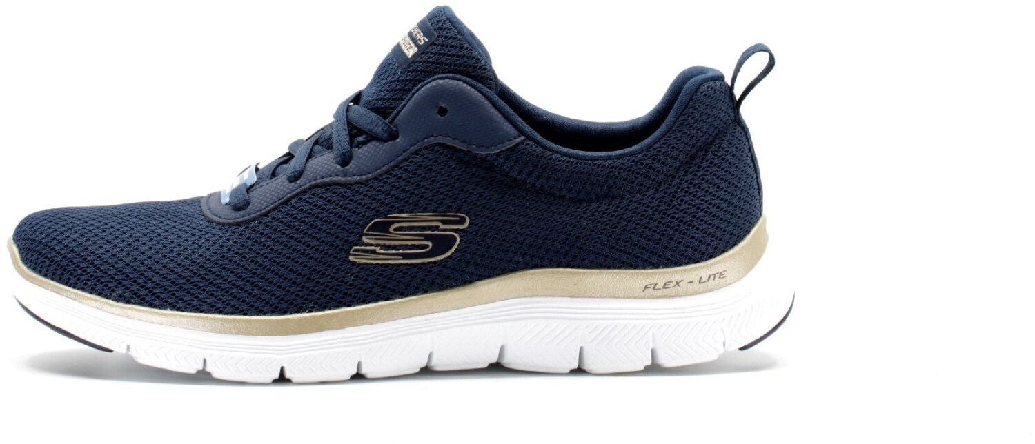 Skechers Flex Appeal 4.0 - Brilliant View navy/gold