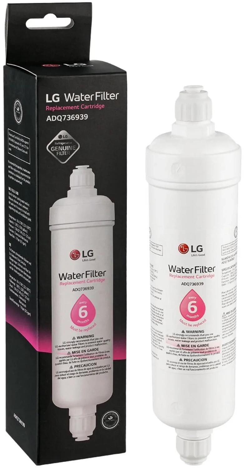Filtre à eau d'origine LG BL9808, 5231JA2003A, ADQ73693901 pour