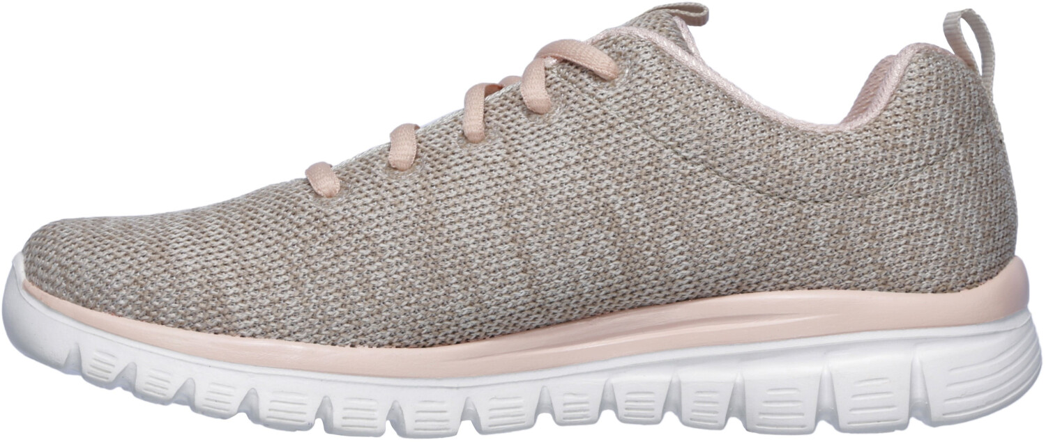 Skechers Graceful - Twisted Fortune natural/coral