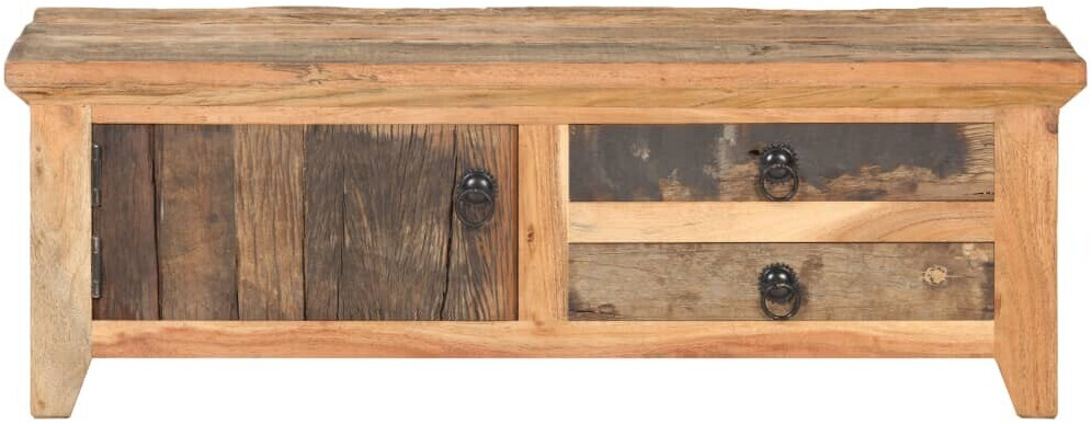 vidaXL Coffee Table 90x50x31 cm Solid Reclaimed Wood (320384)