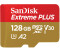 SanDisk Extreme PLUS A2 microSDXC 128GB (SDSQXBD128G-GF6CA)