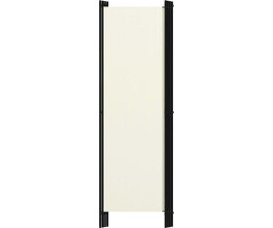 Paravent 5 Panneaux En Bois De Paulownia Massif - 175x220 Cm Déplié - Brindilles De Saule, Aspect Brûlé - Pour Salon, Chambre