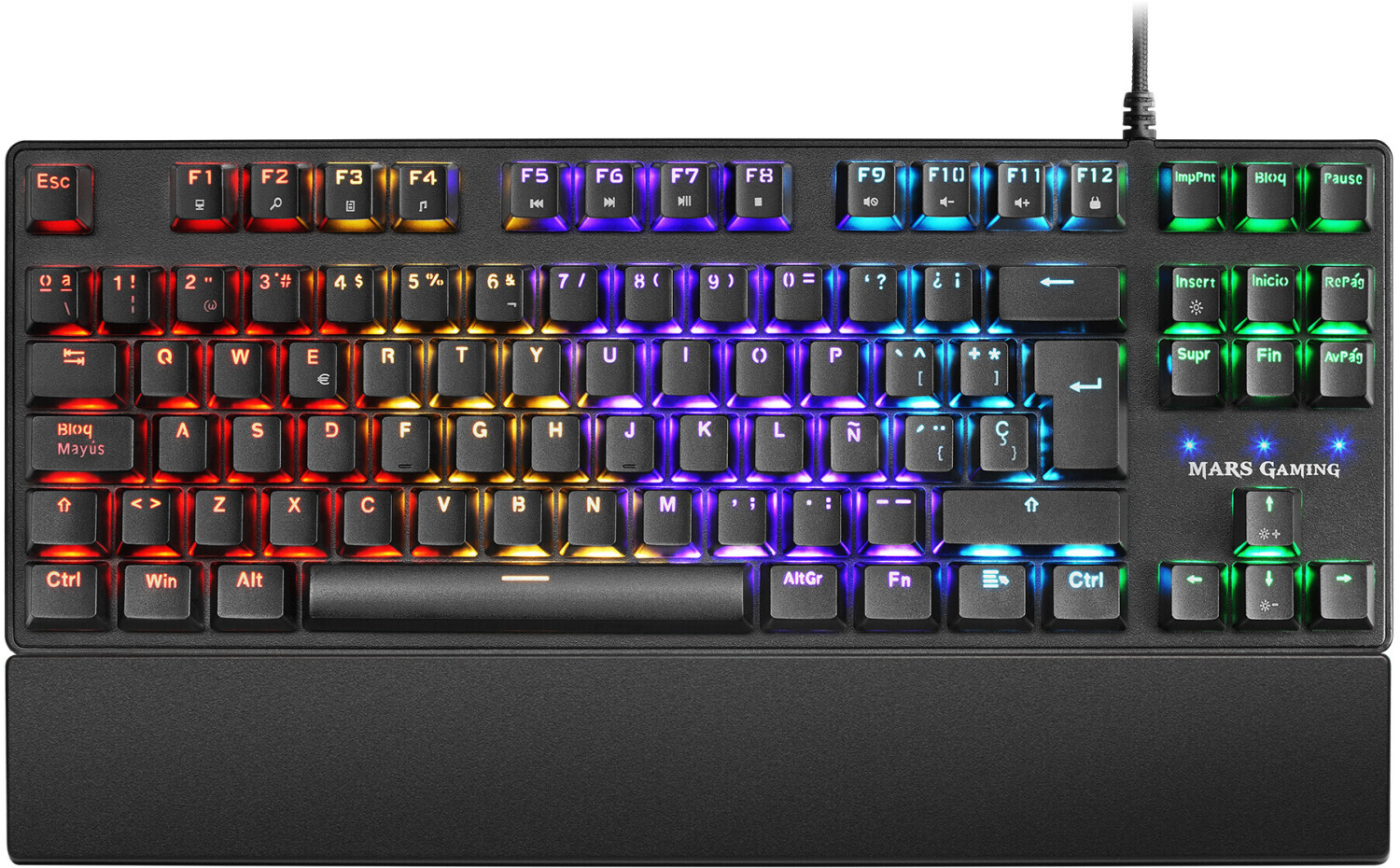 Mars Gaming MKXTKLBES bleu (ES)