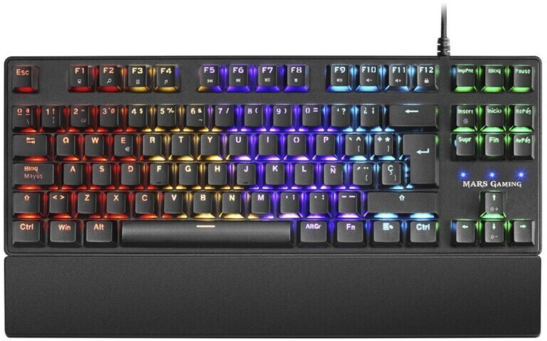 Mars Gaming MKXTKLRES rouge (ES)