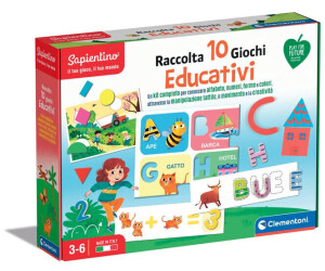 Clementoni Sapientino - Raccolta di 10 giochi educativi a € 14,50 (oggi)