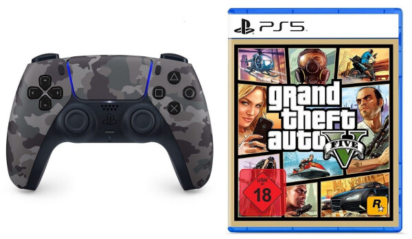 Sony DualSense Wireless Controller Grey Camouflage, Bild 13