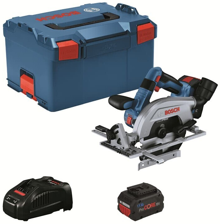 Bosch GKS 18V-57-2 Professional (2x 5,5 Ah + charger + L-Boxx)