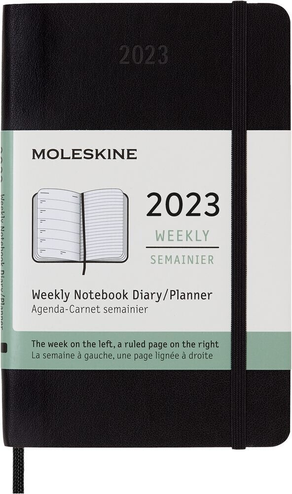 Moleskine 12MonatsWochenkalender Softcover XL 2023 liniert ab 22,95