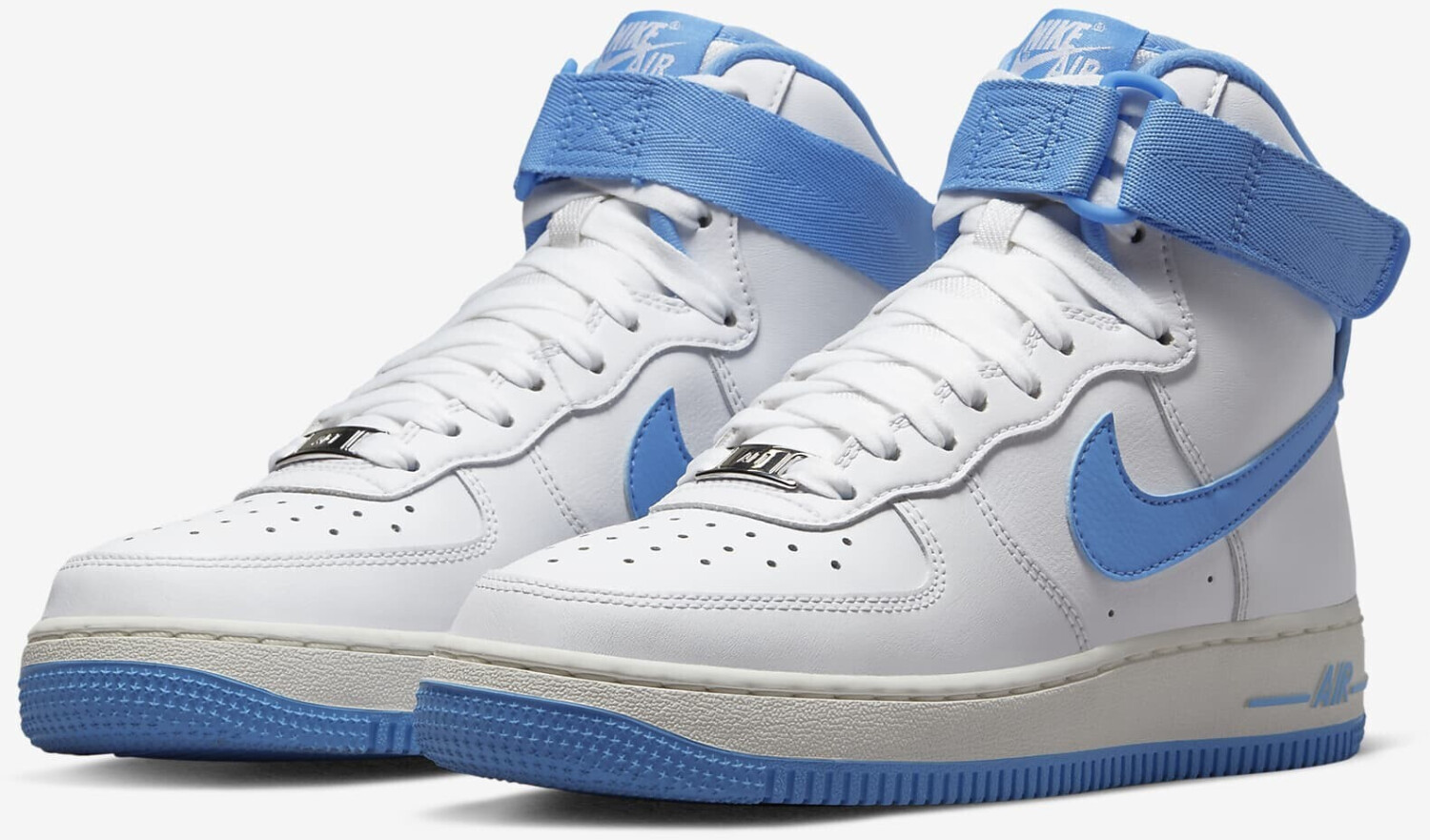 Blue and white high top air force ones sale