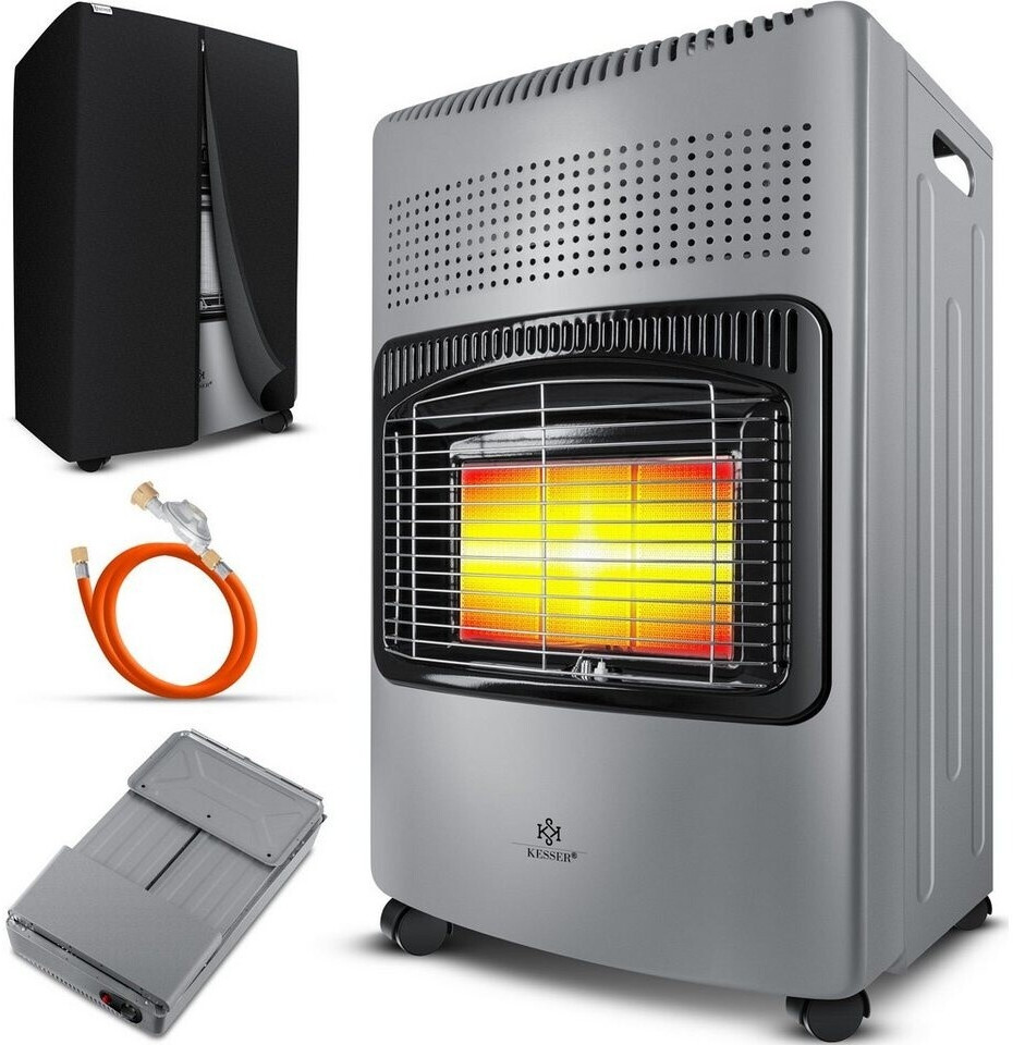 Kesser Ceramic Gas Heater 4200 Watts Dark Grey (24297)