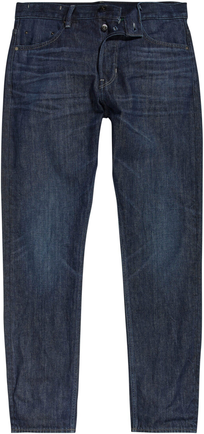G-Star Triple A Regular Straight Jeans worn in pacific