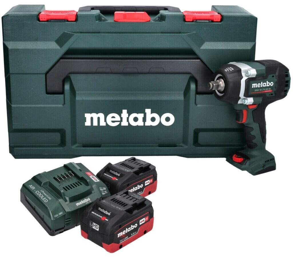 Metabo SSW 18 LTX 800 BL 2 x 5,5 Ah (602403660)