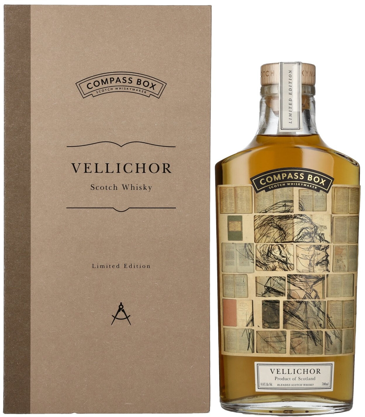 Compass Box Vellichor Limited Edition Blended Scotch Whisky 0,7l 44,6