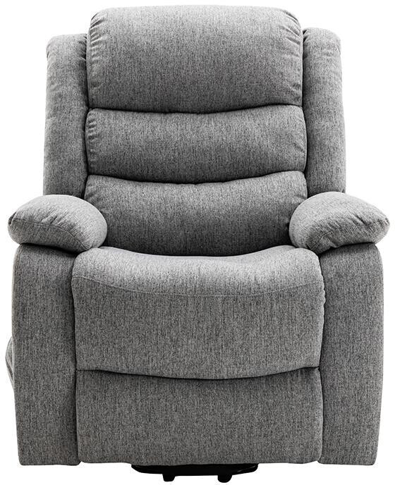 Vente-unique Nadine fabric light grey