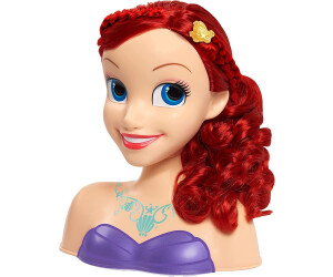 Multicolore Disney Princess Ariel Tête à coiffer 87252 JP Disney Styling 