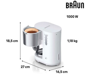 Braun KF1500WH PureShine ab 30,27 € | Preisvergleich bei | Filterkaffeemaschinen