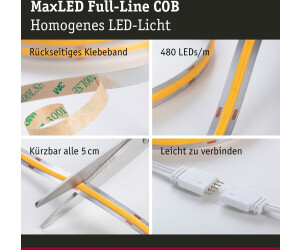 Paulmann MaxLED 500 LED Stripe COB 3m Full-Line Preisvergleich | bei € Basisset 46,95 (71046) ab